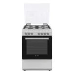 ELBA Gas Stove 4 Burner - Electric Oven - 60cm Stainless Steel - 04/66CL442