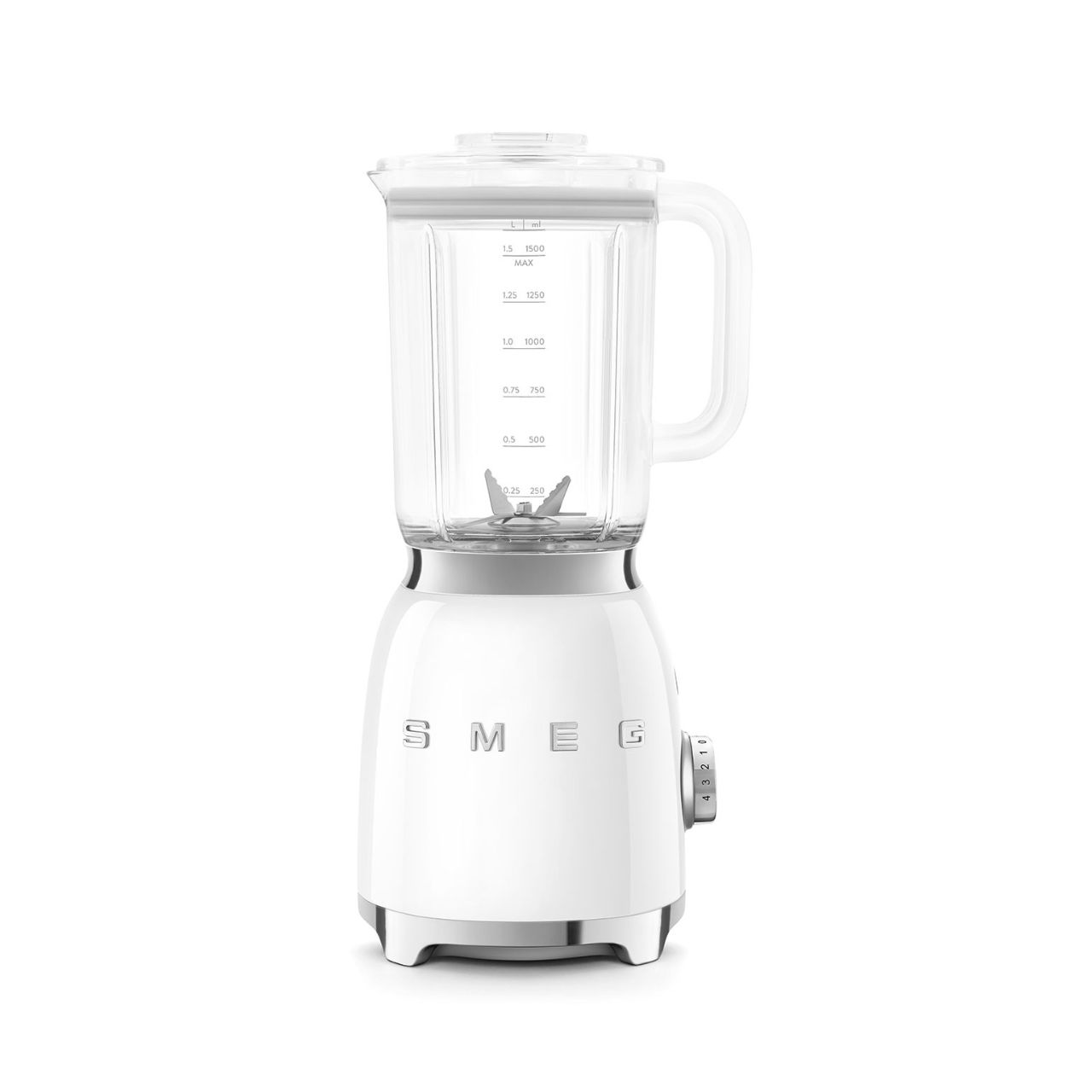 BLF03WHSA Smeg - 50's Retro Style Blender (White) - BLF03WHSA