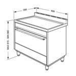 Smeg - 90cm Gas Electric 6 Burner Cooker - SSA92MAX9