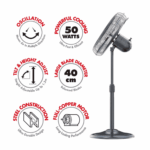 Bennett Read - 40CM Pedestal Fan - HFN503 - Image 3