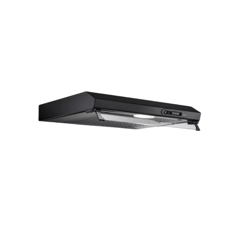 ELBA- Elica 60cm Undercabinet Cooker Hood With Glass (Black) - 10/VERVE LUX 60BLK