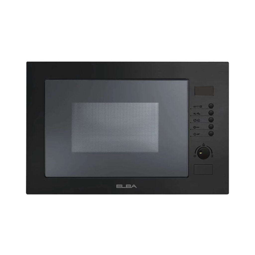 Elba - Elio 38CM Built-in Microwave (Black Metal Painted) - 02/EL 38B MW 25L