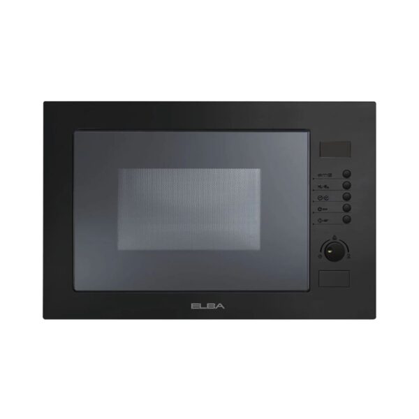 Elba - Elio 38CM Built-in Microwave (Black Metal Painted) - 02/EL 38B MW 25L