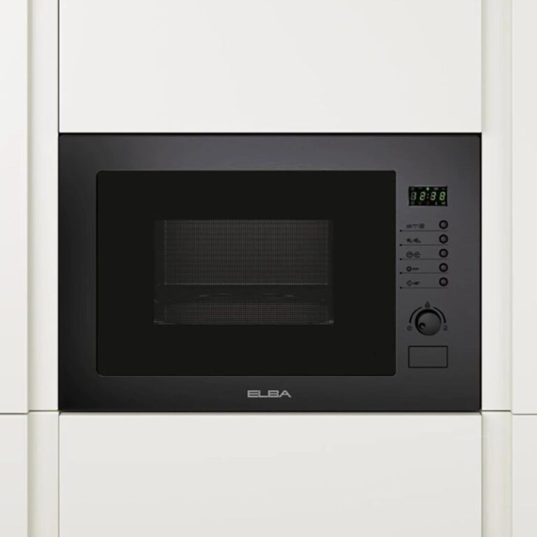 Elba - Elio 38CM Built-in Microwave (Black Metal Painted) - 02/EL 38B MW 25L