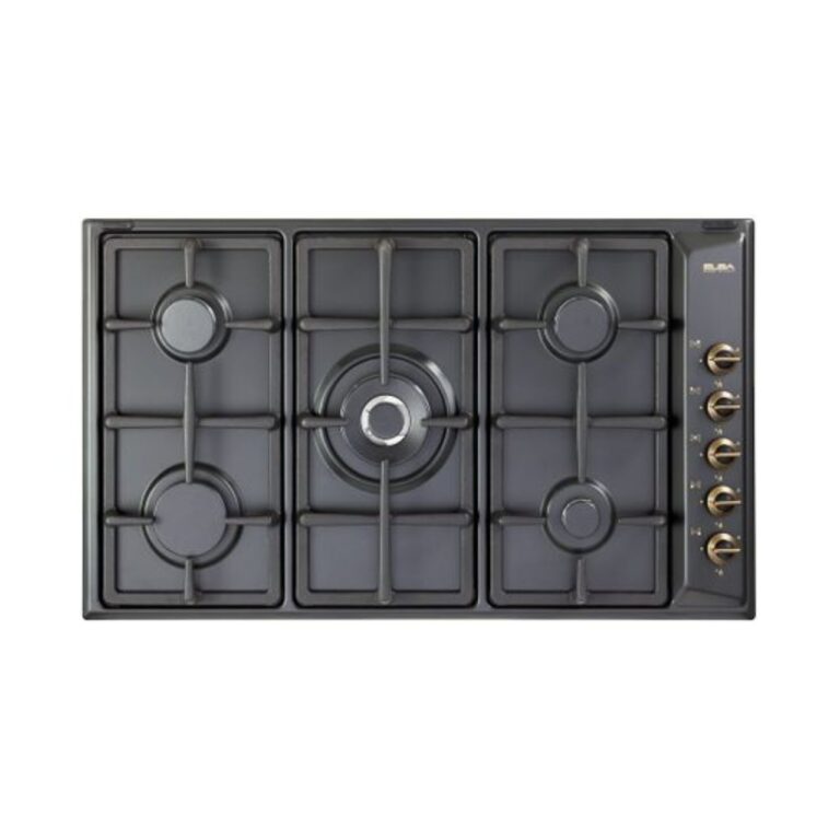 ELBA Elio 90cm 5 Burner Gas Hob - 02/EN95-545AND
