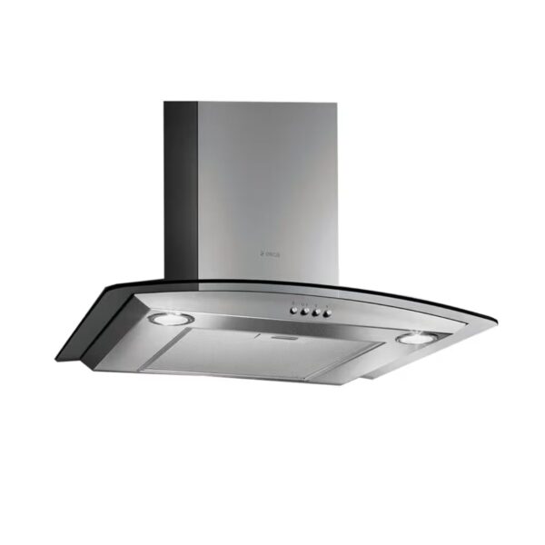 ELBA - Elica 60cm Undercabinet Cooker Hood With Glass (Black) - 10/CIRCUS 60