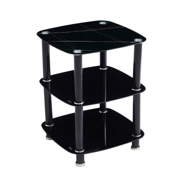 3 Tier Glass Side Table – MW56