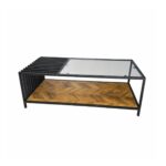 Frame Glass Coffee Table - MWCT1250