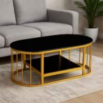 Midnight Glass Coffee Table – MWCT6871