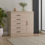 5 Drawer Chest 1 Door - MWMF05 - Image 2