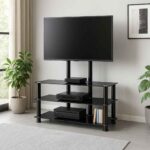3 Tier Glass Mount TV Stand – MWTV03 - Image 2