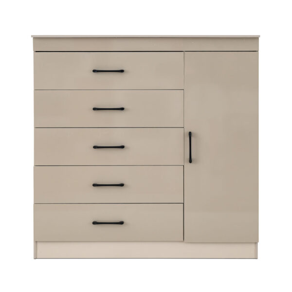 5 Drawer Chest 1 Door - MWMF05