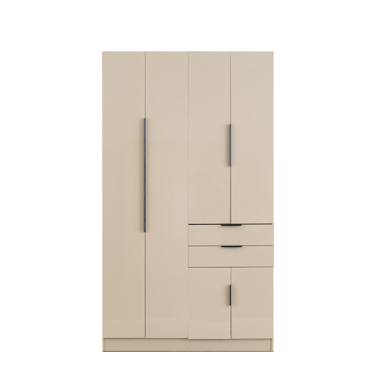 Contempo High Gloss 4-Door Wardrobe - MW421 | MFA Online
