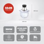 Milex - 3L Food Processor - MFP003 - Image 2