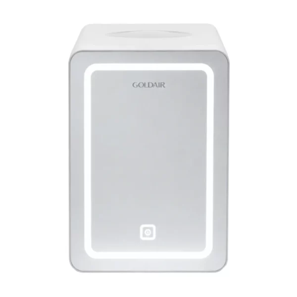 Goldair - 6LT Compact Beauty Cooler with Mirror & LED Light - GMR-600