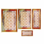 Exclusive Printed Rug Combo Set of 4