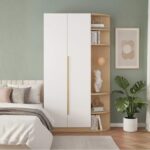 Corner Luxe 2-Door Wardrobe