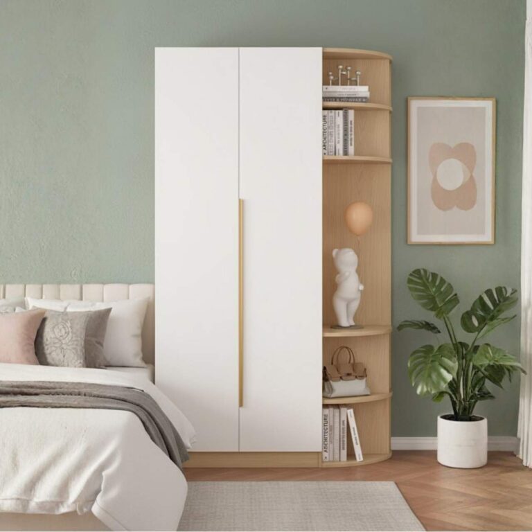 Corner Luxe 2-Door Wardrobe