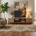 TV Stand Natural Oak - MWPLS18 - Image 2