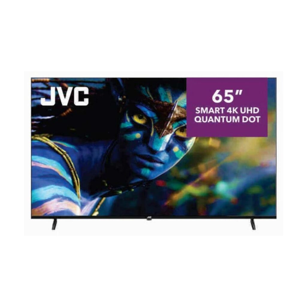 JVC - 65-inch 4K QLED Smart TV - LT-65NQ7115BF