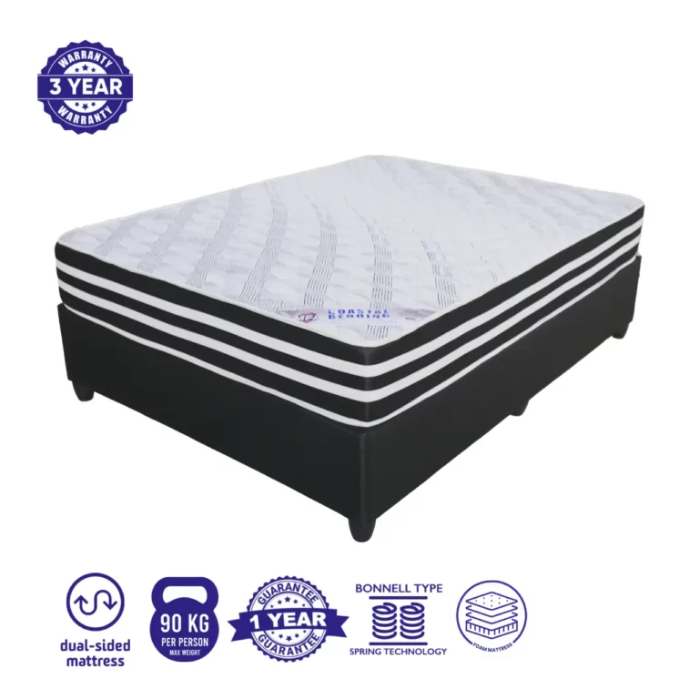 Coastal Bed – Flexifoam Double Base + Mattress