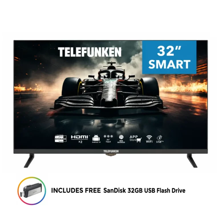 Telefunken - 32" HD Smart LED TV - TLEDDS-32HDA