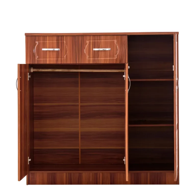 Wild Plum Bedroom Chest of Drawers with Hanging Space – MW8624B