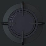 Defy - 65cm Hybrid Hob 2 Gas Burner 2 Ceramic Plates - DHG606