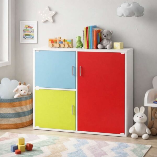 Multicoloured Kids Cabinet