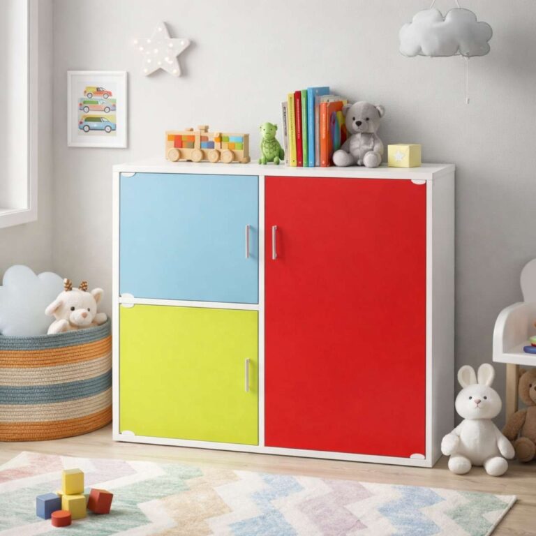 Multicoloured Kids Cabinet