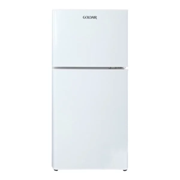 Goldair 120L White Upright Freezer and Bottom Fridge – GDD-120