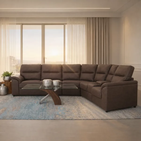 Lounge Suite Manhattan Corner - Brown