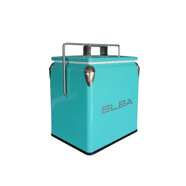 Elba - Metal Cooler Box 13L Assorted Colours - 05/MCB