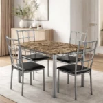 Modern Dining Set (1+4) - MW550