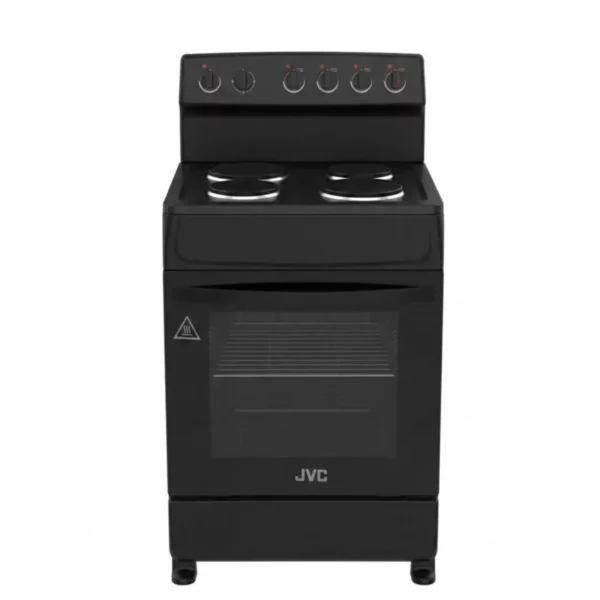 JVC 4 Plate Electric Stove 600mm Black – WGNFOE60B5S