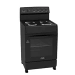 JVC 4 Plate Electric Stove 600mm Black – WGNFOE60B5S