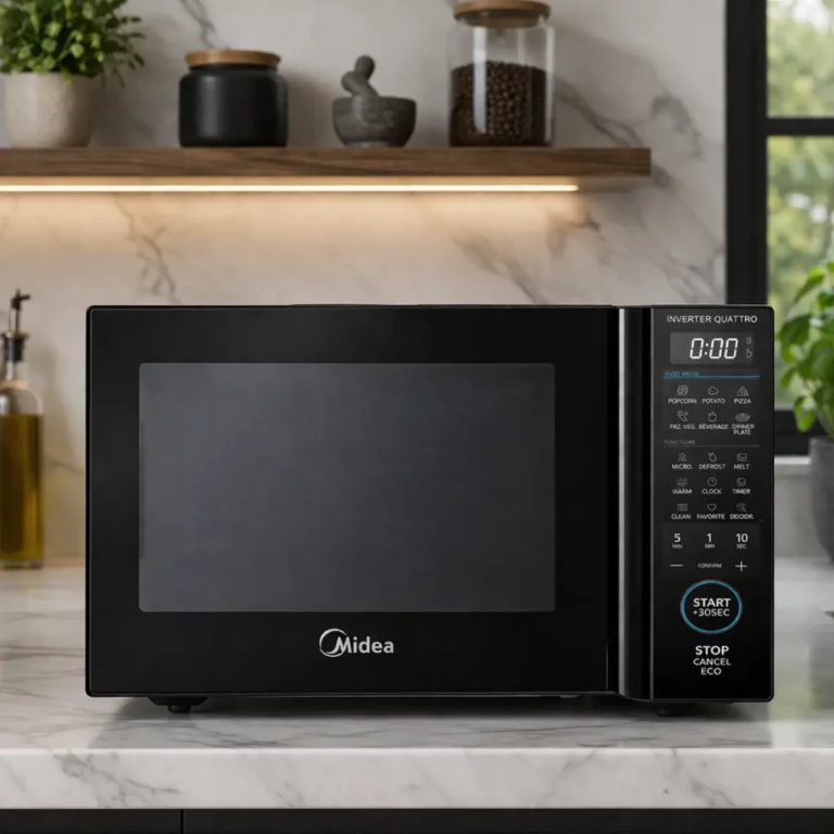Midea 30L Inverter Digital Microwave Black 900W – EM30I-BLACK