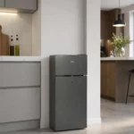 Univa Bar Fridge Double Door Metallic 86L – UT120M