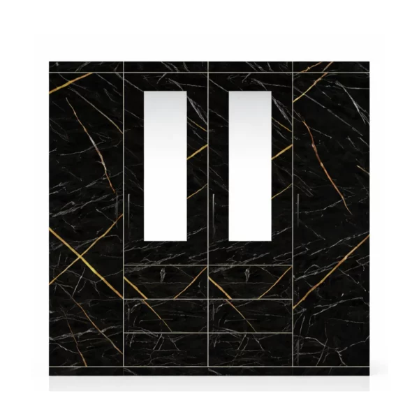 4 Door Mirrored Wardrobe – MW4MRTB