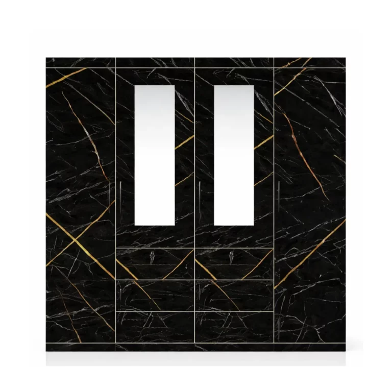 4 Door Mirrored Wardrobe – MW4MRTB