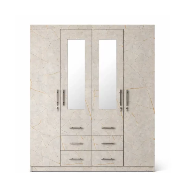 4 Door Mirrored Wardrobe – MW4MRTA