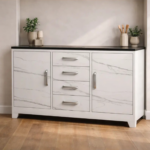 3 Door Base Unit – Marble Finish – MW3603DBA