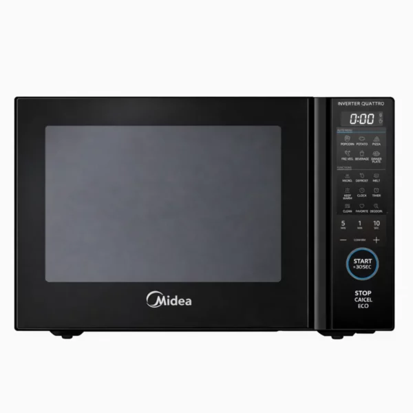 Midea 30L Inverter Digital Microwave Black 900W – EM30I-BLACK