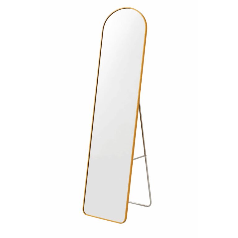 Full Length Gold Frame Standing Floor Mirror MWCV4