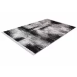 Modern Black and White Printed Rug - CPR2218