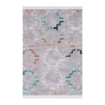 Modern Pastel Geometric Pattern Printed Rug - CPR2220