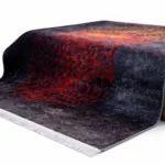 Modern Abstract Mosaic Circle Printed Rug - CPR2221