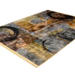 Modern Earth Tone Geometric Printed Rug - CPR2222
