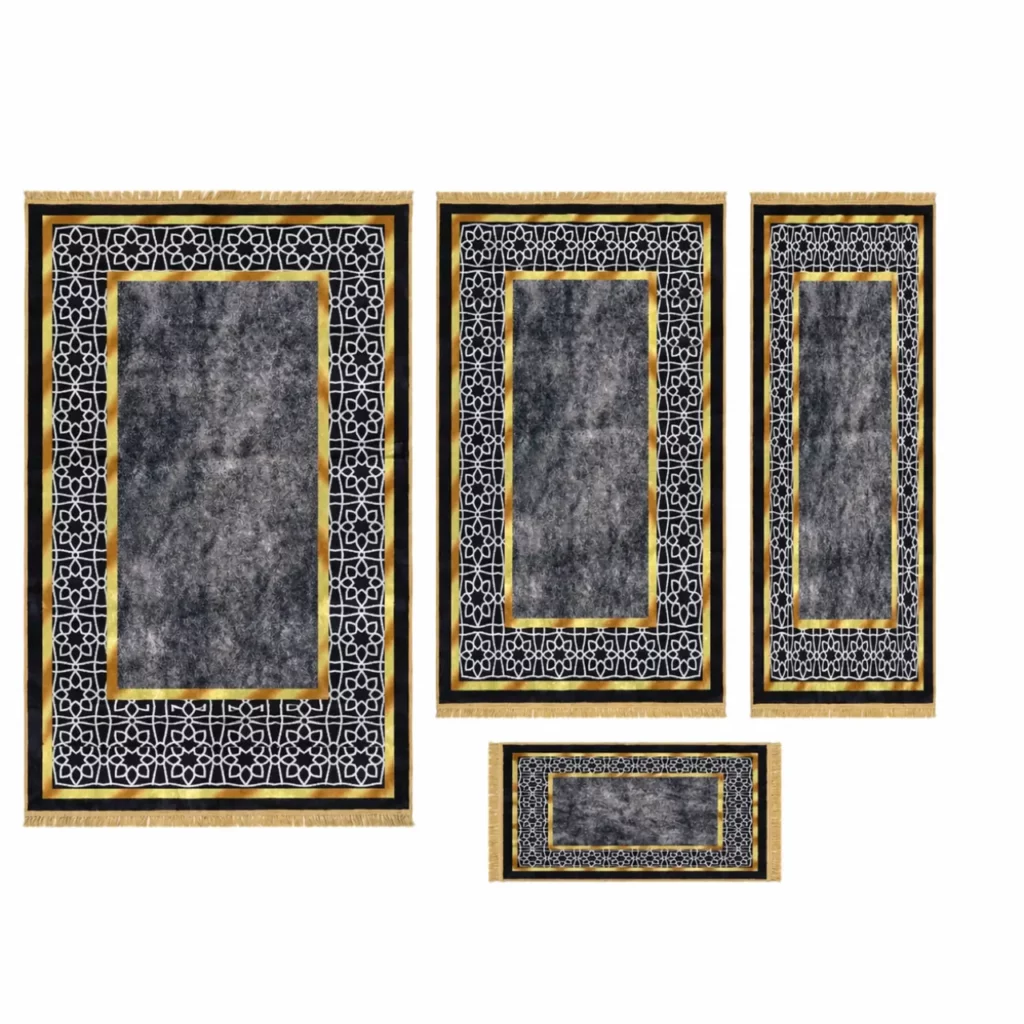 Modern Printed Rug Combo Set of 4