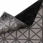 Geometric Charcoal Grey & Black Printed Rug - CPR2230